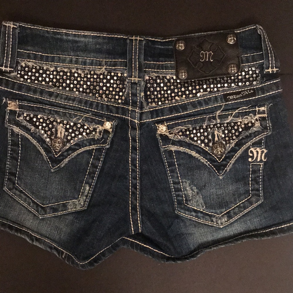 Bling sparkle shorts